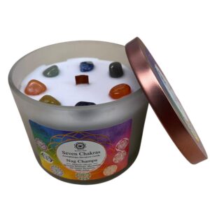 Bougie Green Tree 7 CHAKRAS Nag Champa
