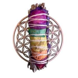 Sauge Blanche 7 Chakras - Fagot 10 cm