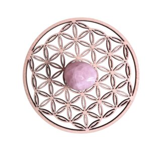 Pierre roulée Quartz rose Afrique du sud A  2 x 3 cm +/-0.5 cm (Vendu à l’unité)